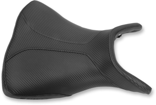 Saddlemen - Saddlemen Gel-Channel Sport One-Piece Solo Seat with Rear Cover - 0810Y141