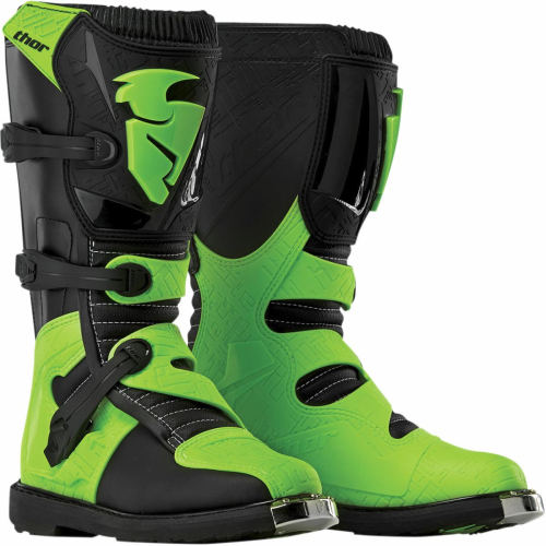 Thor - Thor Blitz Boots - XF-2-3410-1449 - Black/Fluorescent Green - 14