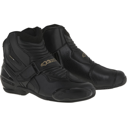 Alpinestars - Alpinestars Stella SMX-1R Non-Vented Womens Boots - 222461618541 - Black/Gold - 9.5