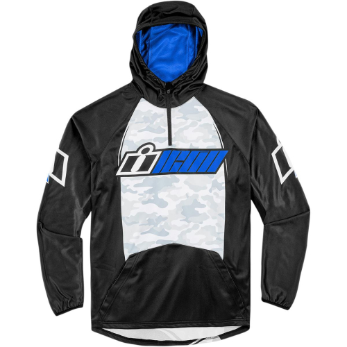 Icon - Icon Single Stack Hoody - XF-2-3050-3478 - Blue - Small