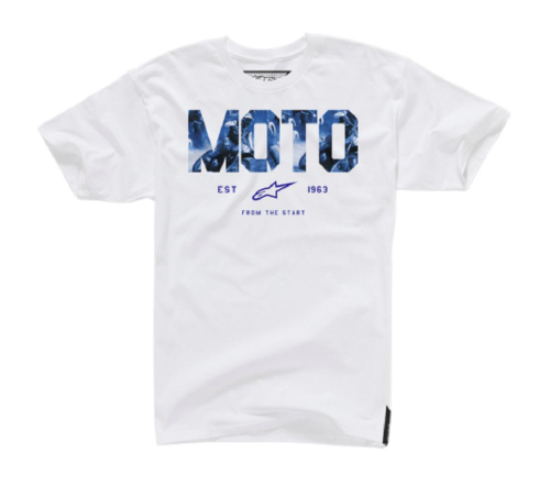 Alpinestars - Alpinestars Moto Start T-Shirt - 104572007020M - White - Medium