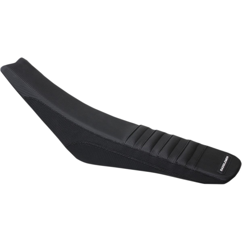 Saddlemen - Saddlemen Saddleskin MX Seat Cover - Black Pleated - MXK1940008