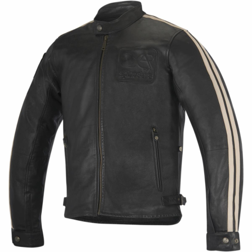 Alpinestars - Alpinestars Charlie Leather Jacket - 310801612502X - Black - 2XL
