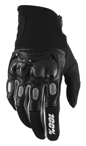 100% - 100% Derestricted Gloves - 1000700110 - Black/Gray - Small
