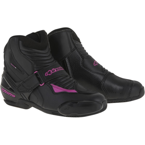 Alpinestars - Alpinestars Stella SMX-1R Non-Vented Womens Boots - 2224616103936 - Black/Pink - 5.5