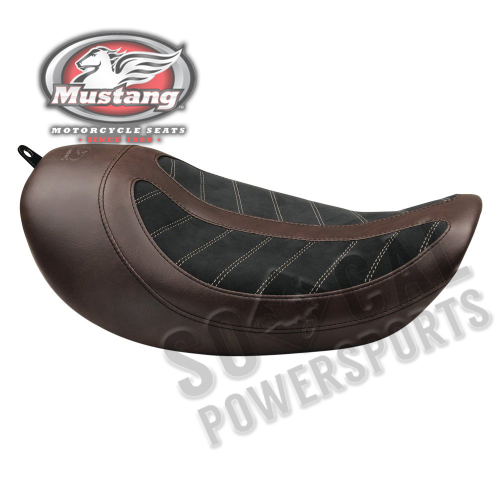 Mustang - Mustang Fred Kodlin Signature Series Solo Seat - Brown/Black - 76299