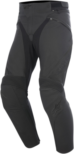 Alpinestars - Alpinestars Jagg Leather Pants - 3122516110050 - Black - 34