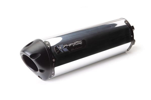Two Brothers Racing - Two Brothers Racing M-2 Black Series Flange-On - Aluminum - 005-750406M-B