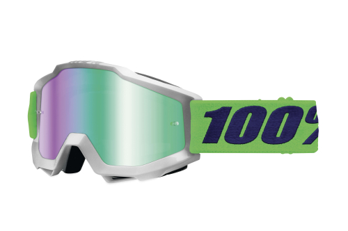 100% - 100% Accuri Nova Goggles - 5021017502 - Nova / Green Lens - OSFM