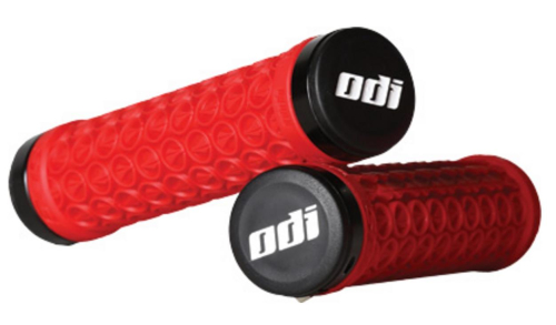 SDG - SDG Hansolo Lock-On Grips - 130mm - Red - D30SDBR-B