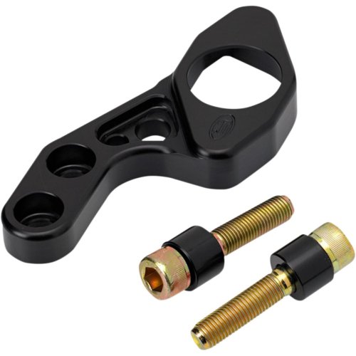Joker Machine - Joker Machine Ignition Switch Relocation Bracket - Black - 09072B
