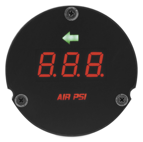 Dakota Digital - Dakota Digital Digital Air Suspension Pressure Gauge - Red - MCL3K14AR