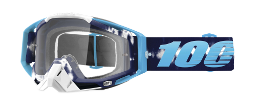 100% - 100% Racecraft Tiedye Goggles - 5010017902 - Tiedye / Black/Blue / Clear Lens - OSFM