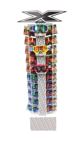 EKS Brand - EKS Brand Go-X Goggle Display Rack - 60 - XBD60POP