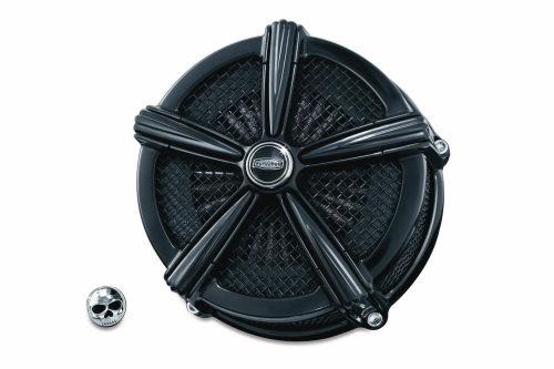 Kuryakyn - Kuryakyn Mach 2 ECE Compliant Air Cleaner - Black - 9660
