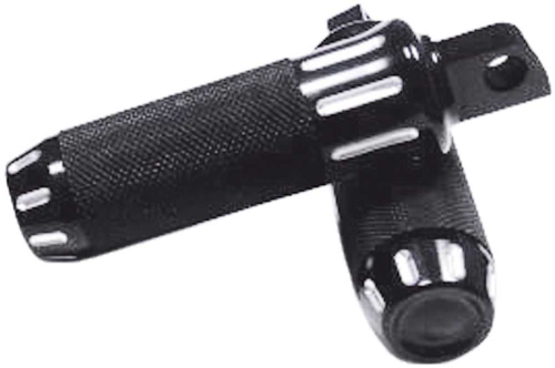 HardDrive - HardDrive Venom Footpegs - Raw Cut - Black - 354128