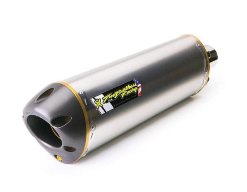 Two Brothers Racing - Two Brothers Racing V2 Slip-On Exhaust System with M2 Titanium Canister - 005-2870408V2