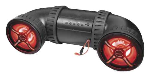 Power Rail - Power Rail ATV-Tuve Bluetooth Speaker System with RGB LED System - 8in. - UT8200RL