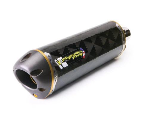 Two Brothers Racing - Two Brothers Racing V2 Slip-On Exhaust System with M2 Canister - Carbon Fiber - 005-2870407V2