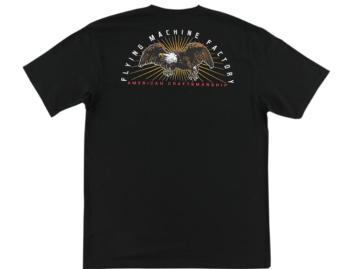 FMF Racing - FMF Racing Eagle T-Shirt - SP6118916BLKLG - Black - Large