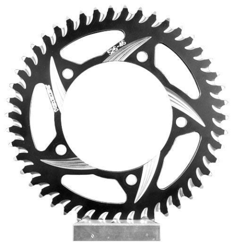 Vortex - Vortex F5 Rear Sprocket - Black Hardcoat - 49T - 840K-49