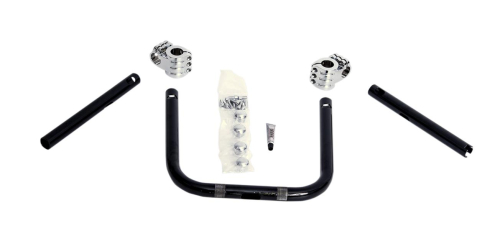 Klock Werks - Klock Werks Klip Hanger Handlebar Kit - 10in. Hanger - Black/Chrome - KW05010345