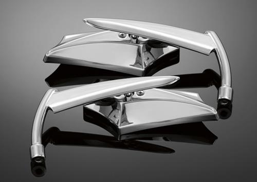 Highway Hawk - Highway Hawk Razor Mirrors - Chrome - HH-91-106
