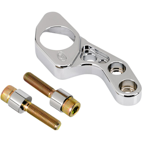 Joker Machine - Joker Machine Ignition Switch Relocation Bracket - Chrome - 09073C