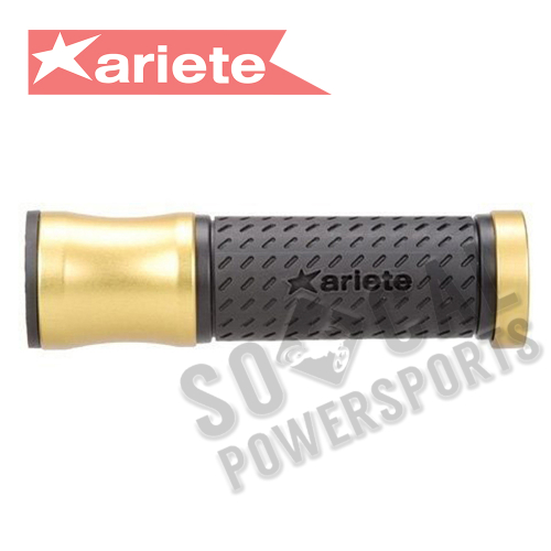 Ariete - Ariete Alu-Rub Grips - Gold - Perforated - 02633-GO
