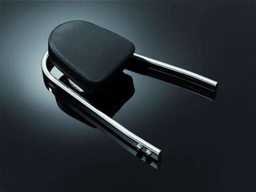 Highway Hawk - Highway Hawk Sissy Bar Backrest - Flat Tube - Chrome - HH-52-9200