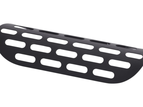 Highway Hawk - Highway Hawk Old Skool Style Heat Shield - 60mm Pipe Size - Black - HH-65-559