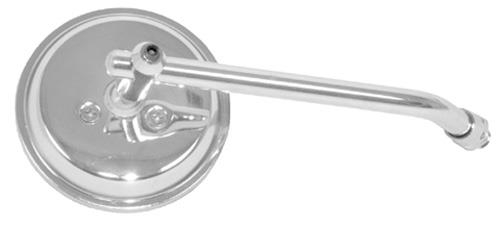 SPI - SPI Universal Fit Stamped Steel Mirror for Yamaha - Chrome - RV-12140