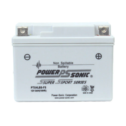 Power Sonic - Power Sonic Factory Activated Maintenance Free Battery - PTX4LBS-FS