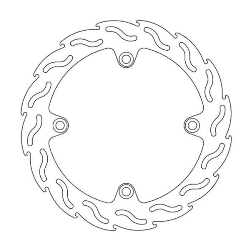 Moto-Master - Moto-Master Flame Brake Disc - 110318