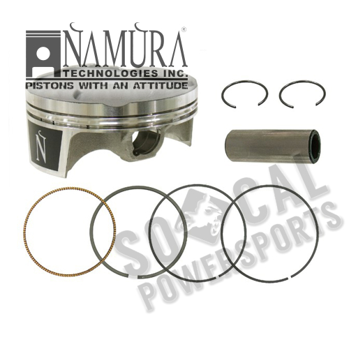 Namura Technologies - Namura Technologies Piston Kit - Standard Bore 77.01mm, 13.4:1 Compression - NX-30014-B