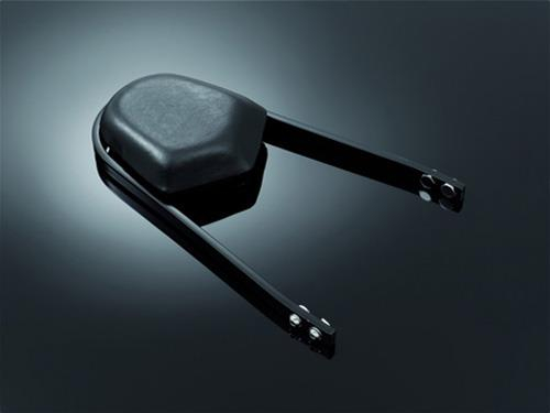 Highway Hawk - Highway Hawk Sissy Bar Backrest - Wide - Black - HH-52-9320B