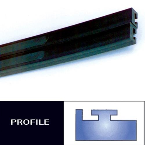 Hiperfax - Hiperfax Profile #11 Teflon Slides - 52in.  - Black - 18