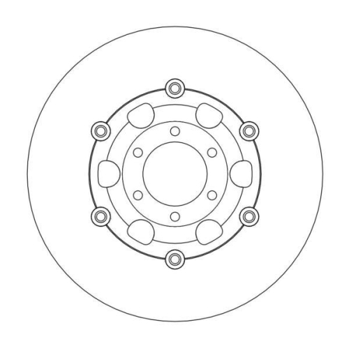 Moto-Master - Moto-Master Standard Brake Disc - 113079