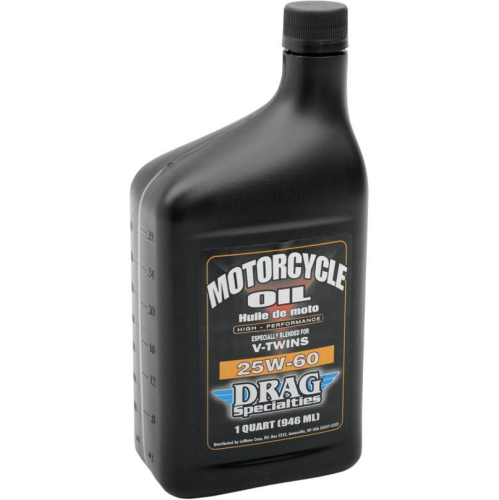 Drag Specialties - Drag Specialties V-Twin Motorcycle Oil - 25W60 - 1qt. - 3601-0355