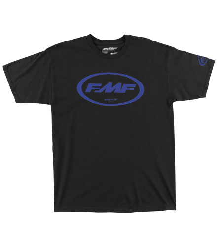 FMF Racing - FMF Racing Factory Classic Don T-Shirt - SP6118998-BLB-LG - Black/Blue - Large