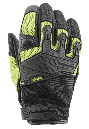 Speed & Strength - Speed & Strength Backlash Womens Leather-Mesh Gloves - 872964 - Hi-Vis - Small