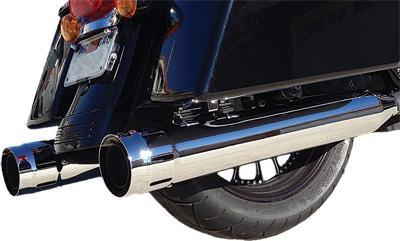 FireBrand - FireBrand Loose Cannons 4in. Slip-Ons - Chrome - 10-1001