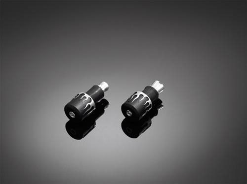 Highway Hawk - Highway Hawk 1in. Bar Ends - Flame - HH-54-104