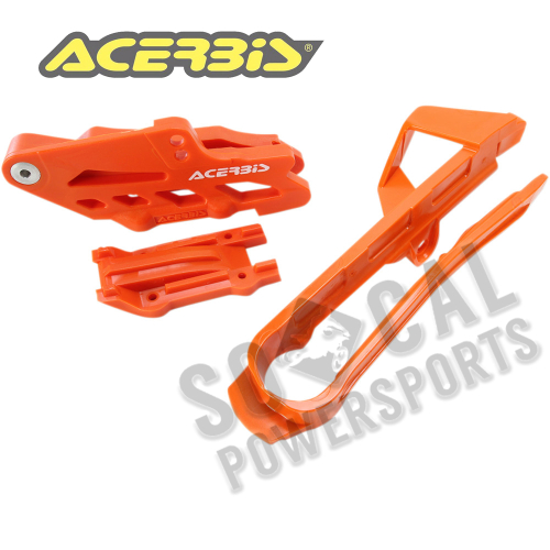 Acerbis - Acerbis Chain Guide and Slider Kit - Orange - 2421140036