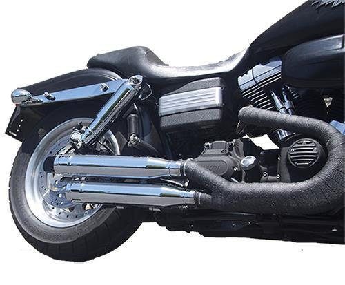 FireBrand - FireBrand Loose Cannons 3in. Slip-Ons - Chrome - 131003