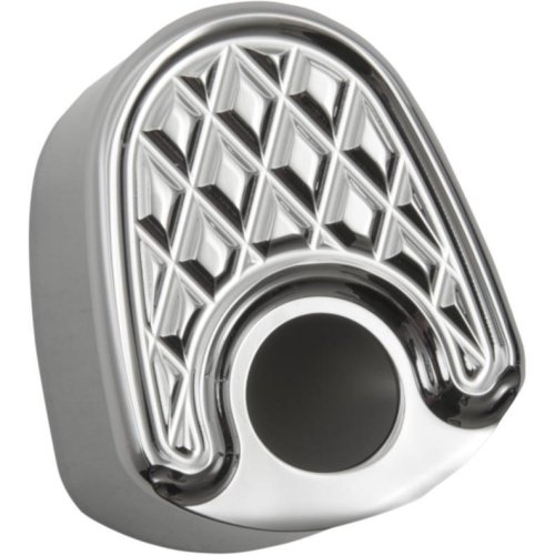 Eddie Trotta Designs - Eddie Trotta Designs Ignition Switch Cover - Platinum Cut - Chrome - TC094
