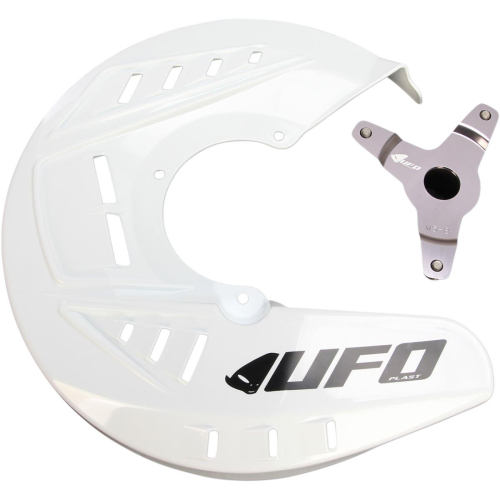 UFO Plastics - UFO Plastics Front Disc Cover - White - HU03668041
