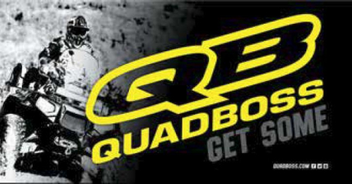 QuadBoss - QuadBoss ATV Banner - 47in..x 24in. - 155606
