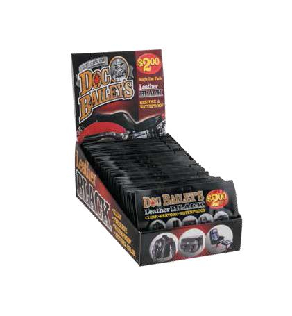 Doc Baileys - Doc Baileys Doc Baileys Single Use Lether Wipes - Black - 80050