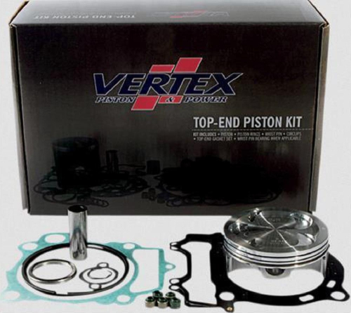 Vertex - Vertex Top End Piston Kit - Standard Bore 76.77mm, 14.1:1 Compression - VTK23908B
